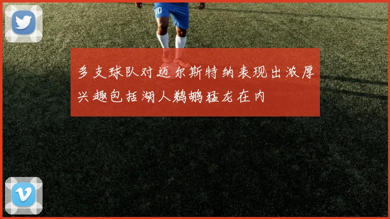 多支球队对迈尔斯特纳表现出浓厚兴趣包括湖人鹈鹕猛龙在内